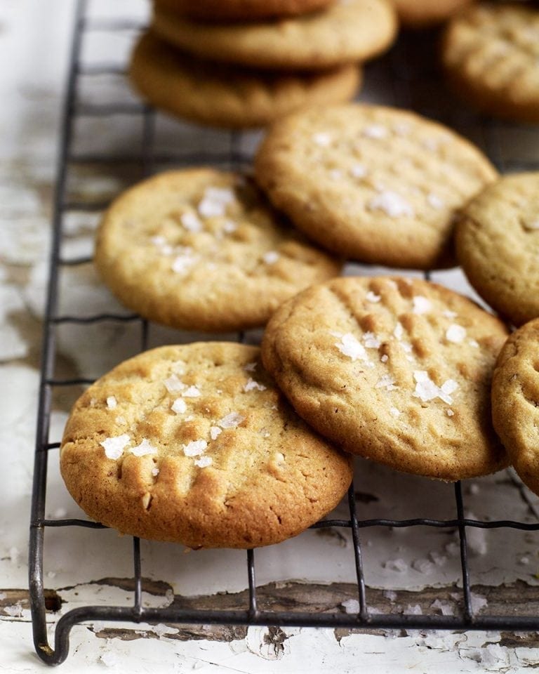 Salted peanut butter cookies recipe delicious. magazine