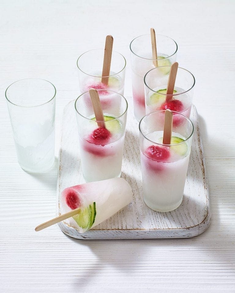 Gin and tonic ice lollies recipe delicious. magazine