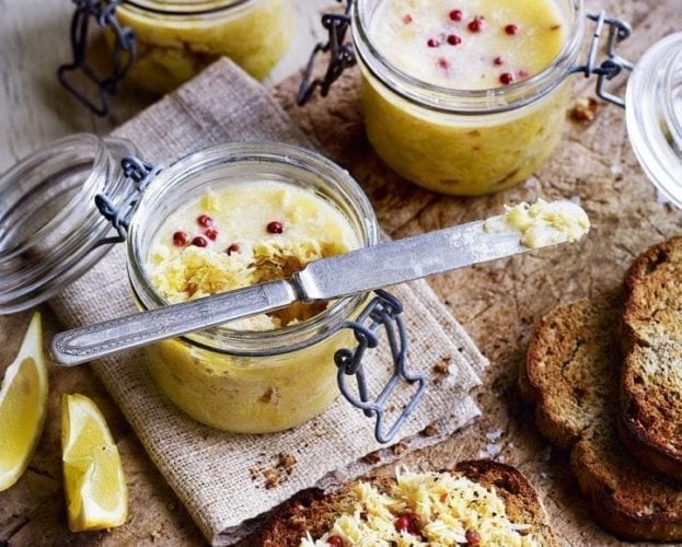Potted crab