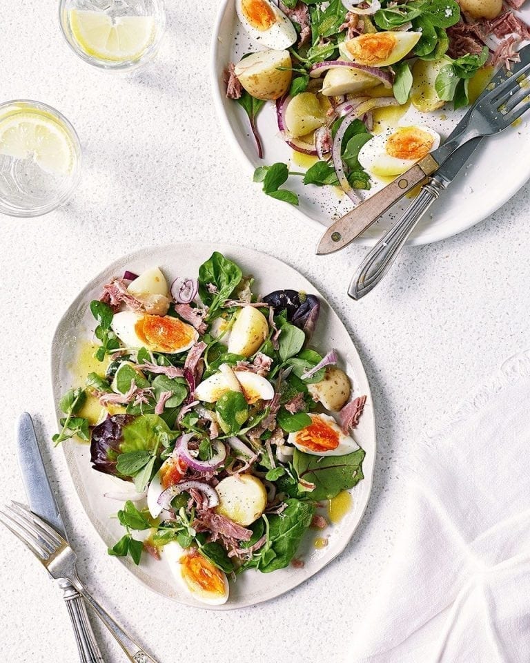 image of Ham Hock Salad recipe by Delicious Magazine