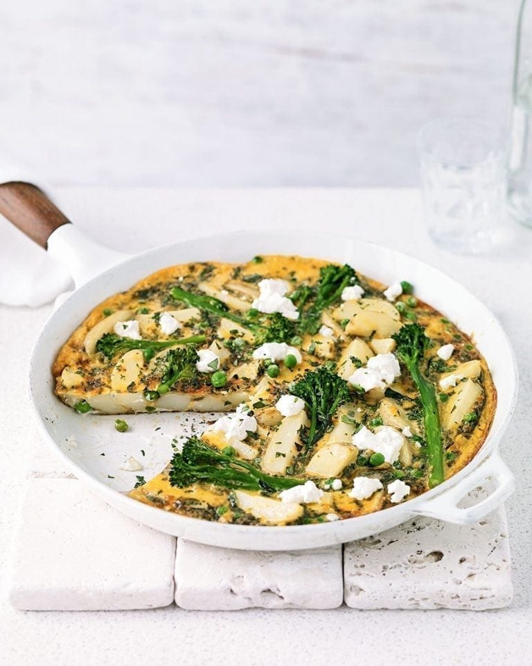 Green frittata recipe | delicious. magazine