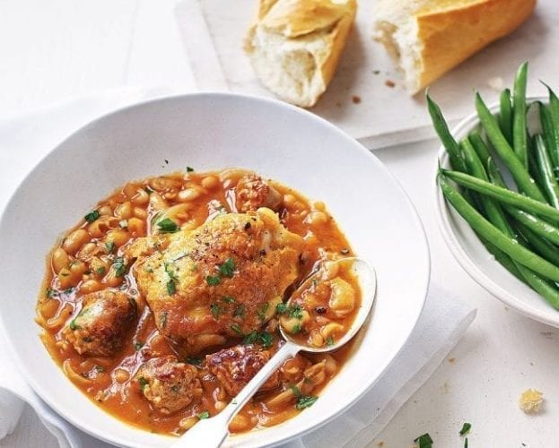 easy chicken cassoulet