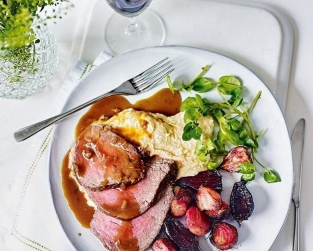 Caramelised turnip purée