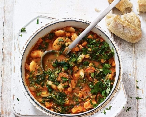 One-pot pork, tomato and courgette rice