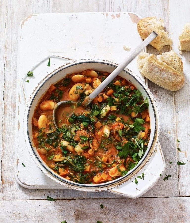 Butterbean and vegetable stew