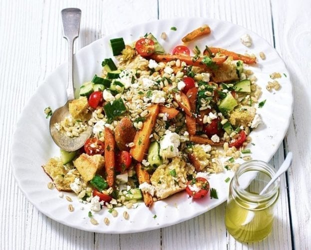 Pearl barley salad