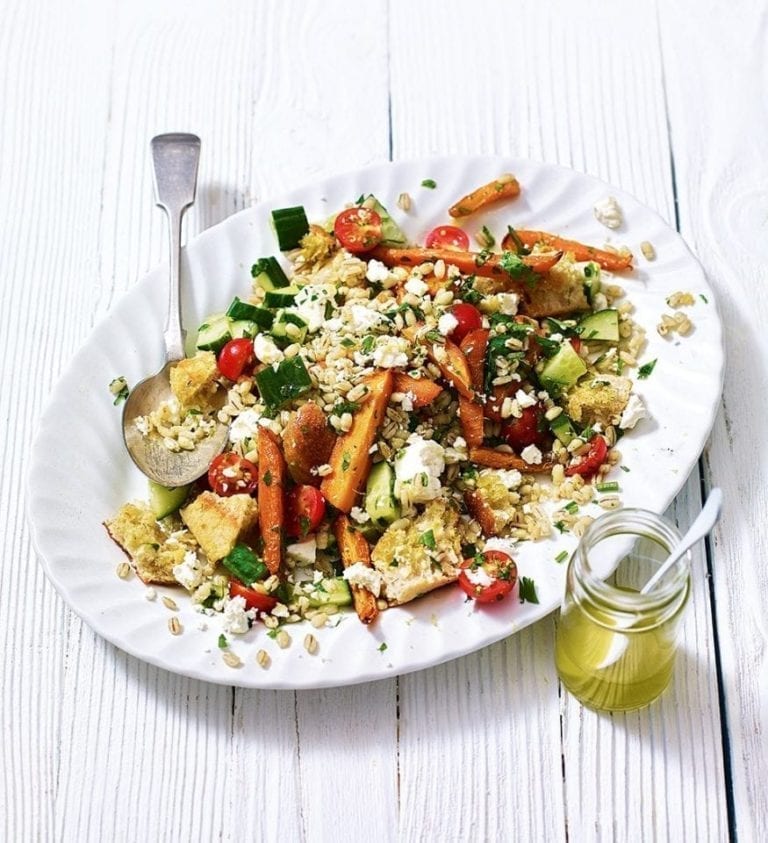 Pearl barley salad