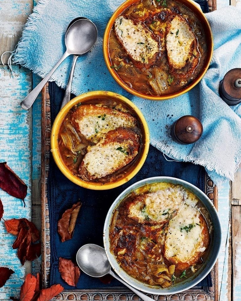 image of The Ultimate French Onion Soup recipe by Delicious Magazine