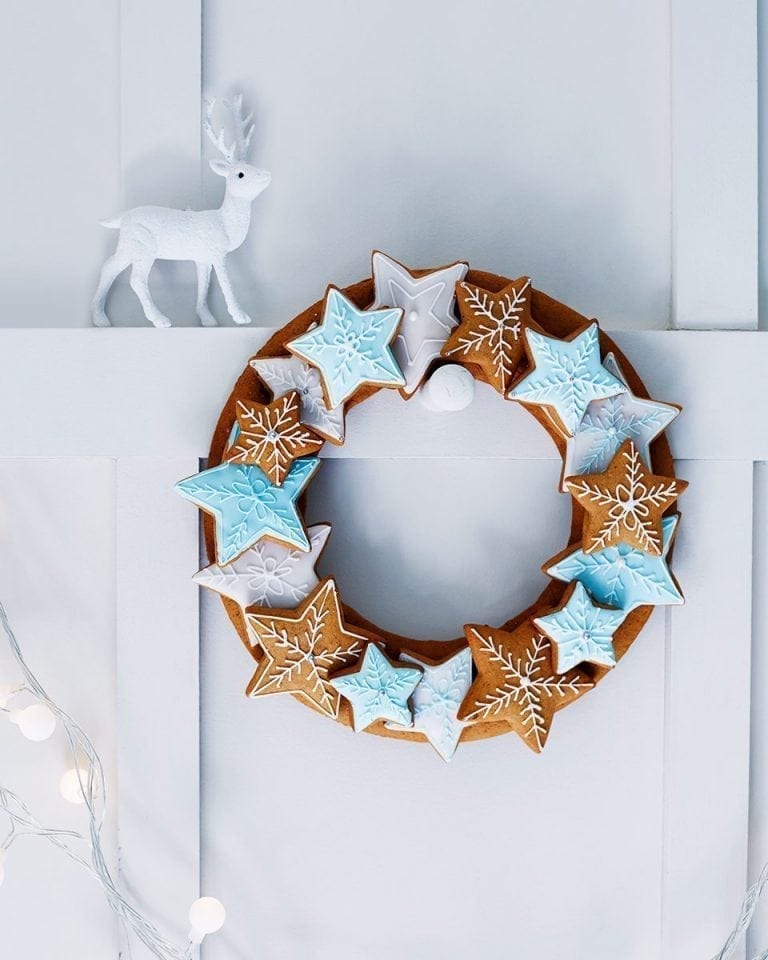 Edible star wreath recipe | delicious. magazine
