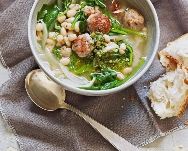 Sausage and bean soup