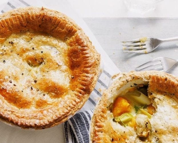 blue cheese pie