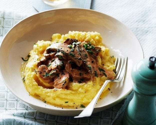 mushroom stroganoff