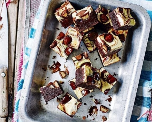 Malteser brownies