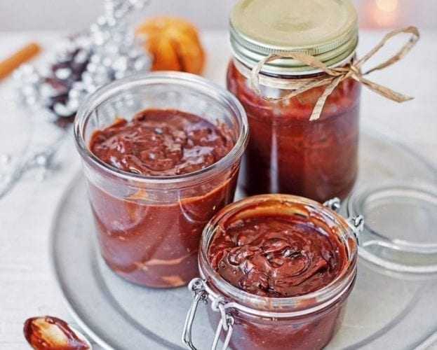 Christmas pudding caramel