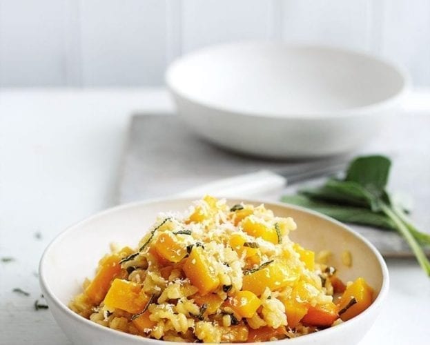 butternut squash and sage risotto