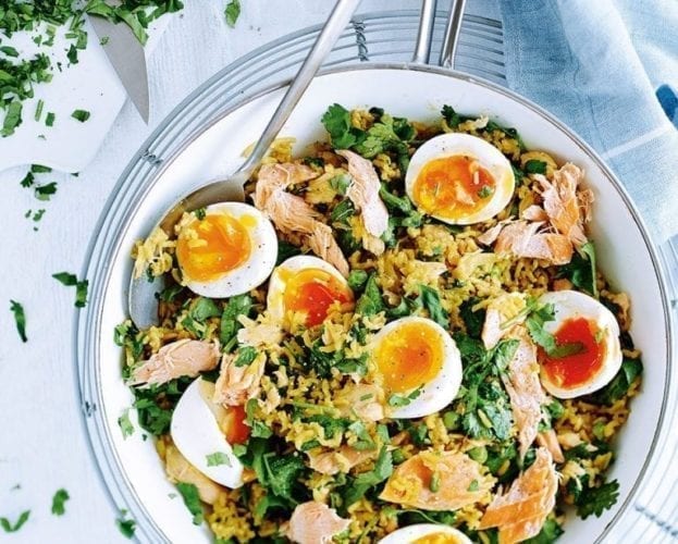 Brown rice kedgeree