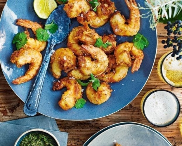 battered prawns