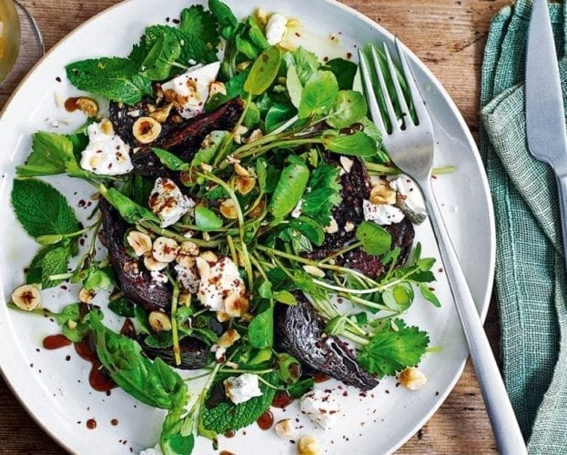 James Martin’s stuffed leg of Welsh lamb with onion and leek sauce