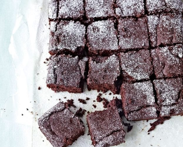 healthier chocolate brownies
