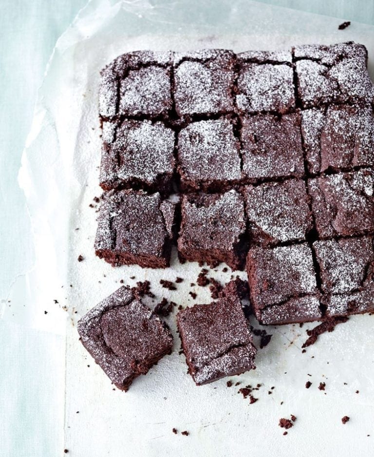 Healthier chocolate brownies