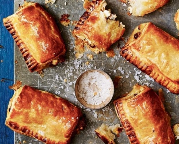 feta sausage rolls
