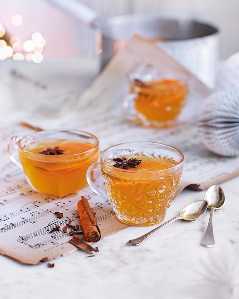 Mulled pear cider