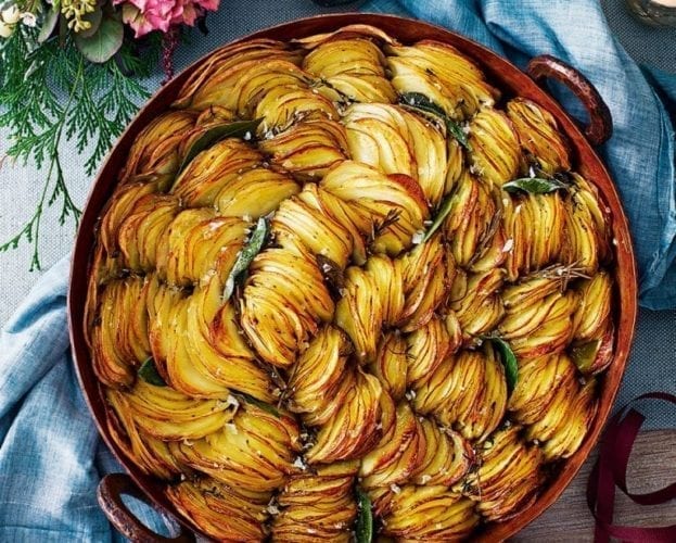 crispy pan potatoes