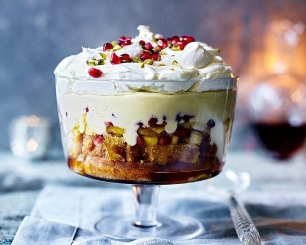 pineapple and coconut trifle