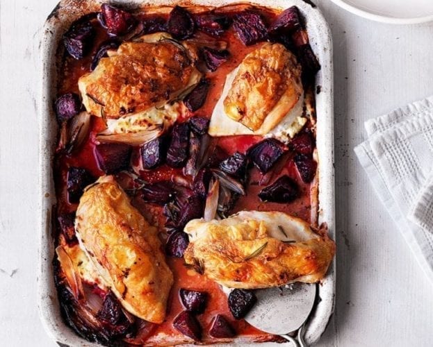 chicken breasts stuffed with goat's cheese