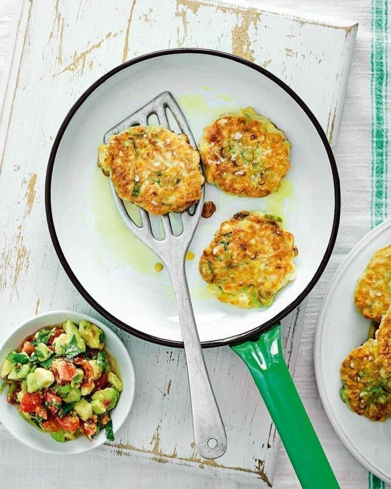 Easy sweetcorn fritters