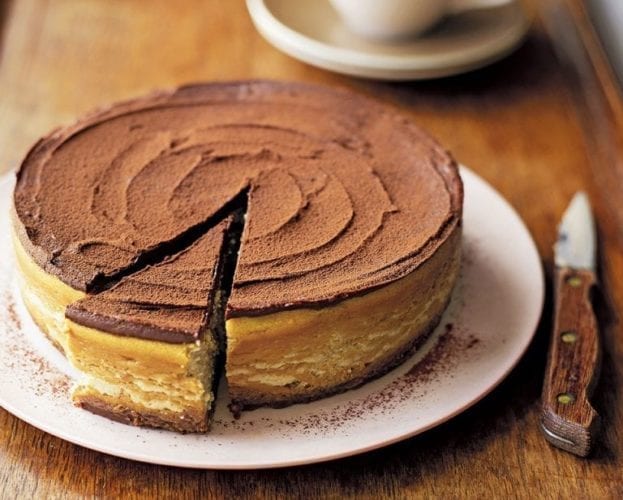chocolate coffee cheesecake