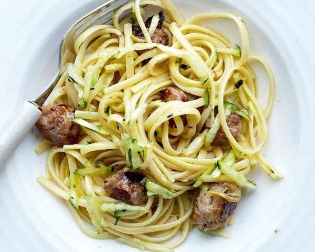 sausage linguine