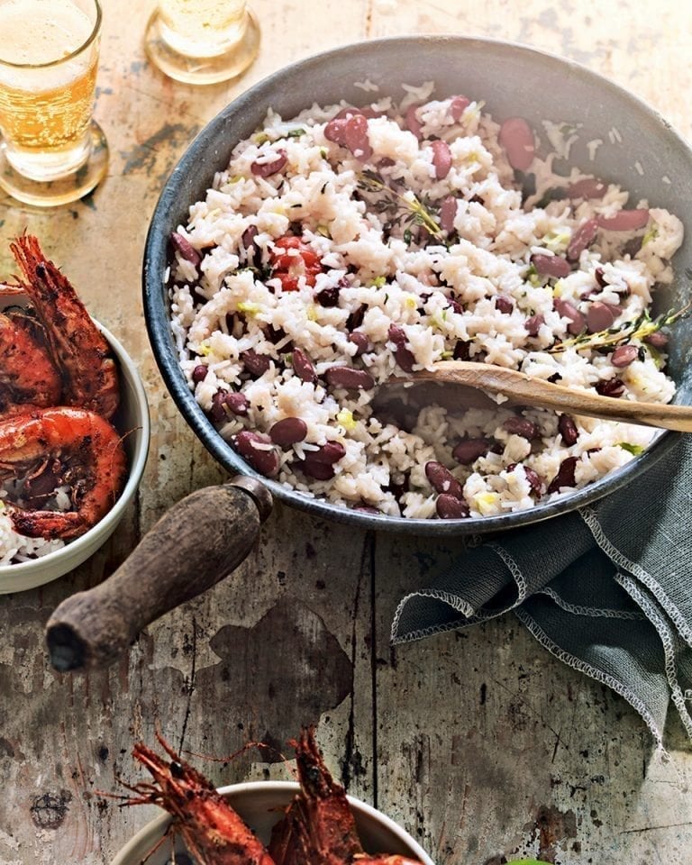 Jamaican rice and peas recipe | delicious. magazine