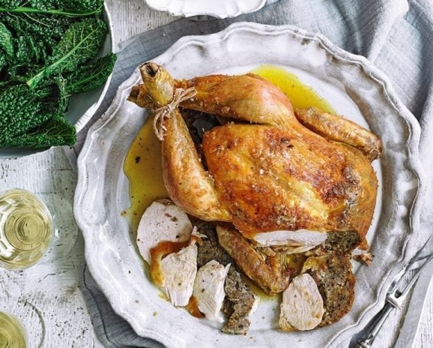 lemon roast chicken