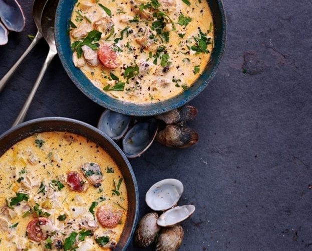 Clam chowder