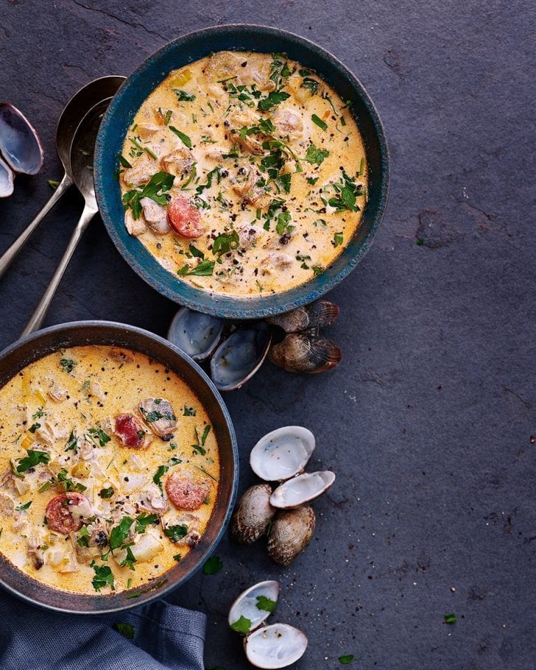 Clam chowder