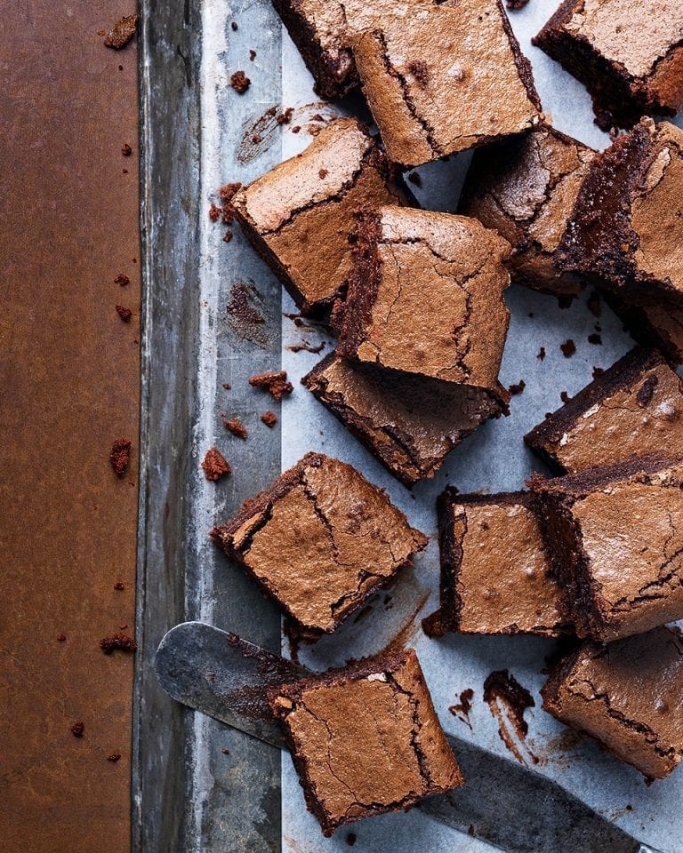 Classic chocolate brownies