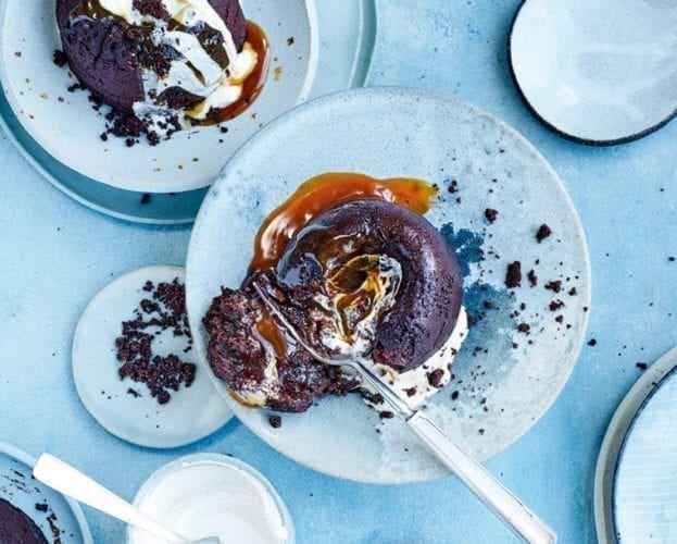 chocolate fondants salted caramel