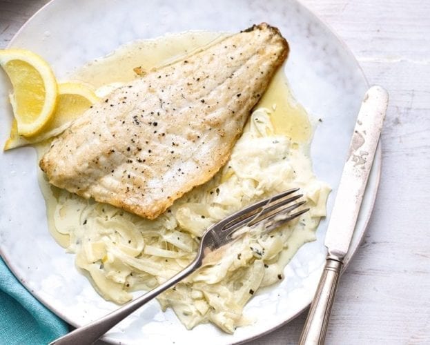 sea bass with fennel