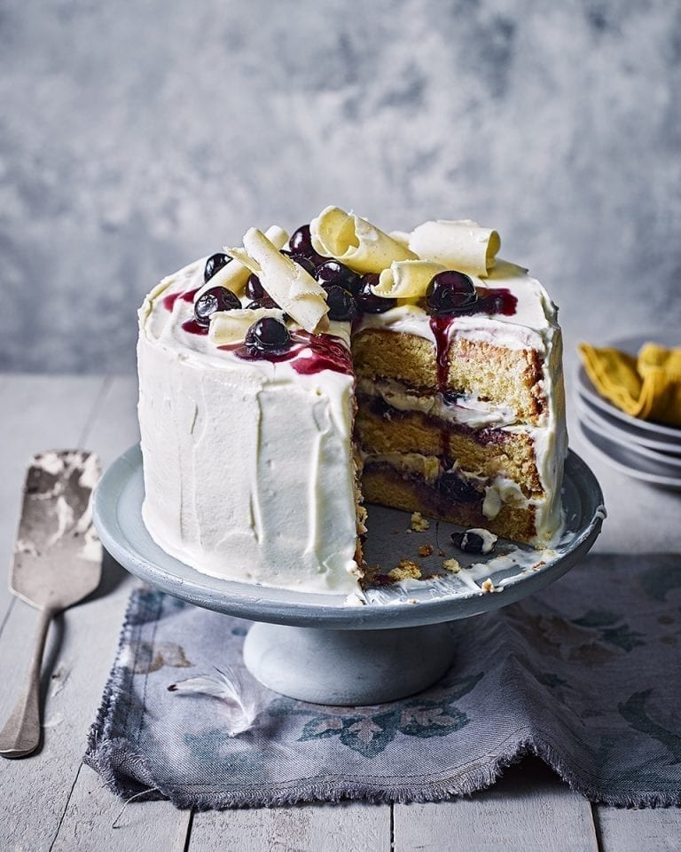 White forest gateau