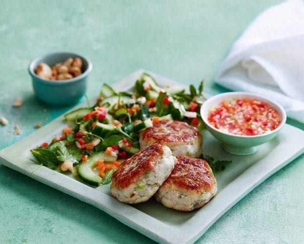 Lemon and horseradish fishcakes