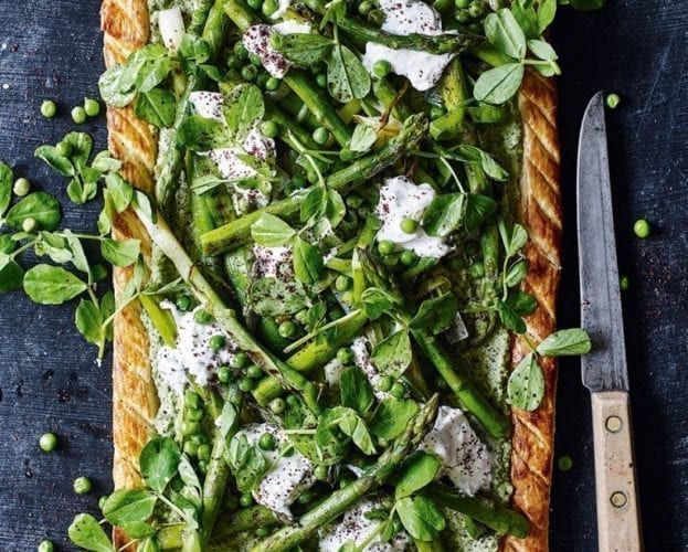 asparagus tart