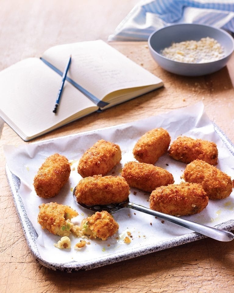 Cauliflower cheese croquettes