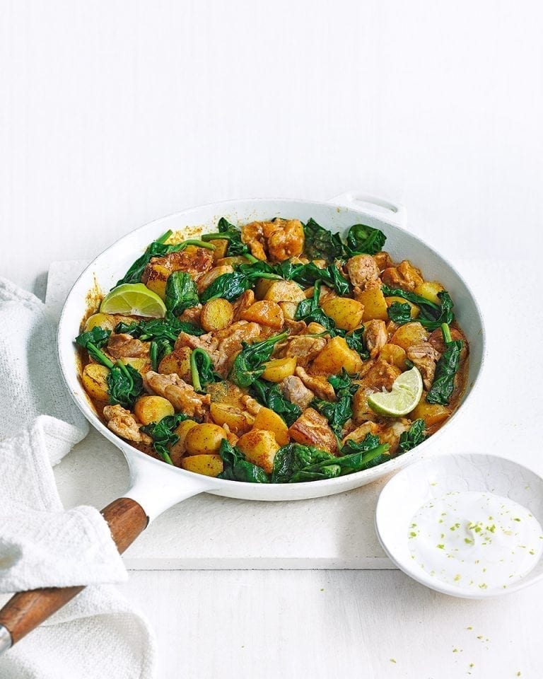 Thai-style chicken and potato curry recipe | delicious. magazine