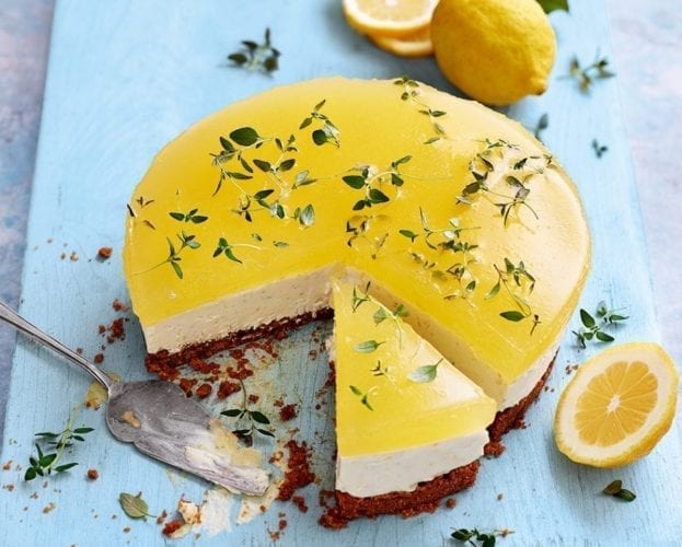 gin and tonic cheesecake