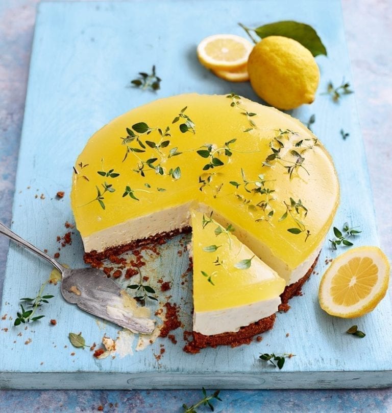 gin and tonic cheesecake