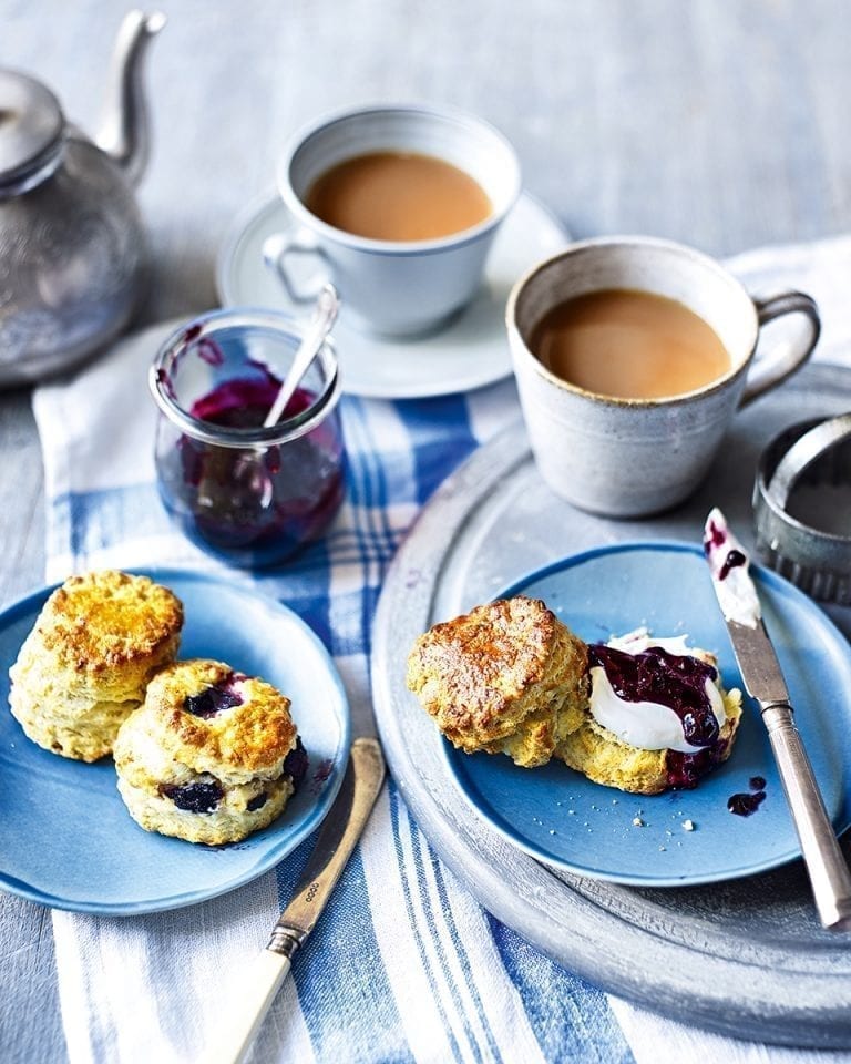 Blueberry scones