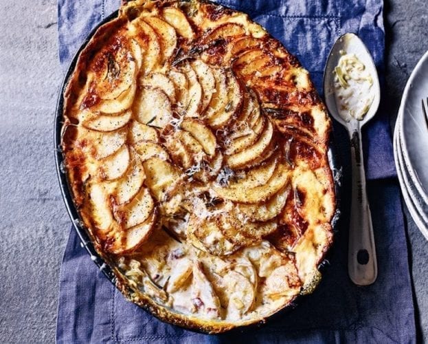 Smoked-haddock-and-bacon-potato-gratin
