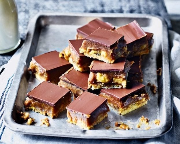 banoffee millionaire's shortbread