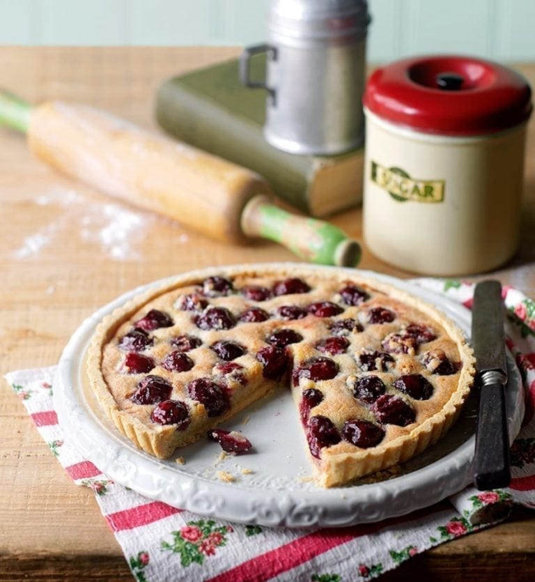 Cherry Ripe tart from Sussex